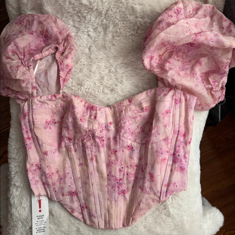 Bardot Corset Top
